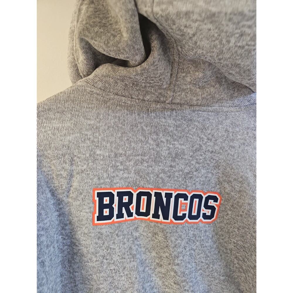 NFL Denver Broncos Women’s Zip Up Size M Hoodie Jacket Wear by Erin Andrews NWT - Picture 8 of 10